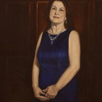 Kimberly Andrick Assistant Vice President of Wells Fargo Bank Oil on Belgian linen 30x24